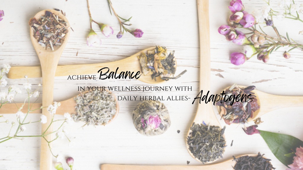 Achieve balance in 2023 with daily herbal allies- Adaptogens!