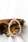 Gemstone Bracelet | Rose Quartz